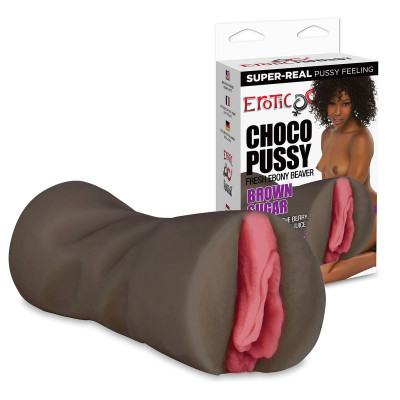 Мастурбатор мужской горячая мулатка - Шоколадная вагина Misty Stone.