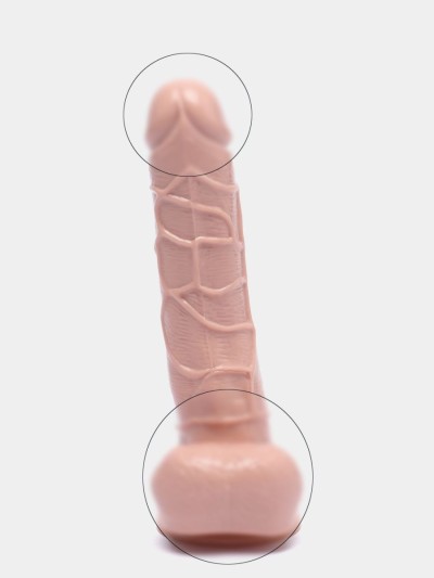 Фаллоимитатор реалистичный на присоске, секс игрушка 18+ - Фаллоимитатор реалистичный на присоске, секс игрушка 18+