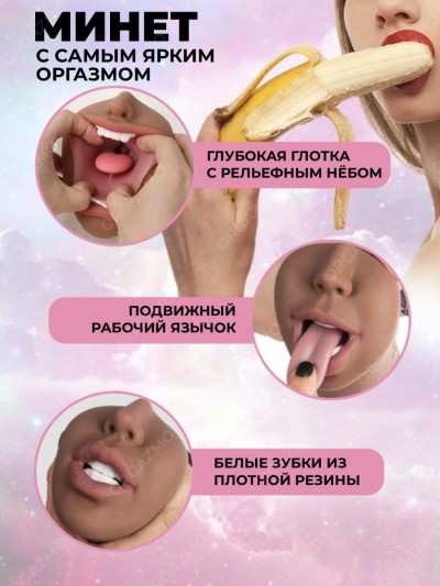 Мужской мастурбатор вагина, ротик и анус  - Мужской мастурбатор вагина, ротик и анус 