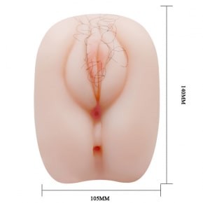 Волосатая вагина и анус 15*11см. - Волосатая вагина и анус