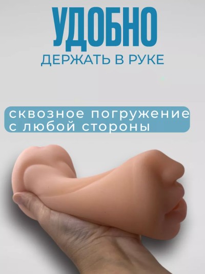 Мастурбатор для реалистичного секса и минета 3 в 1 - Мастурбатор для реалистичного секса и минета 3 в 1