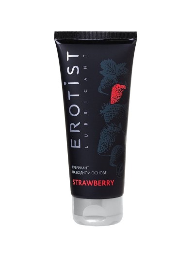 Лубрикант на водной основе Erotist Strawberry - 100 мл - Лубрикант на водной основе Erotist Strawberry - 100 мл