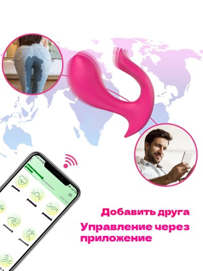 Клиторальный вибратор с 12 режимами вибрации - 