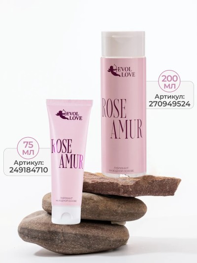 Лубрикант на водной основе Rose Amur - Применение смазки Rose Amur с секс-игрушками