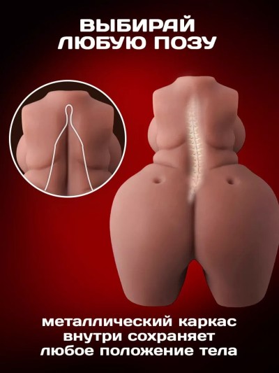 Мастурбатор с манящей вагиной и тугим анусом - Мастурбатор с манящей вагиной и тугим анусом