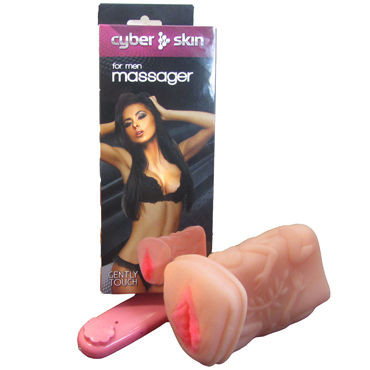 Мастурбатор-вагина из кибер-кожи с выносным пультом  - вагина мастурбатор