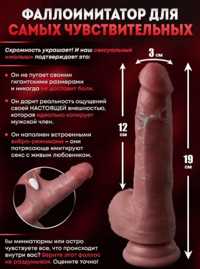 Реалистичный вибратор с фрикциями и подогревом L 19 см - Вибратор с пультом дистанционного управления и USB-кабелем для зарядки