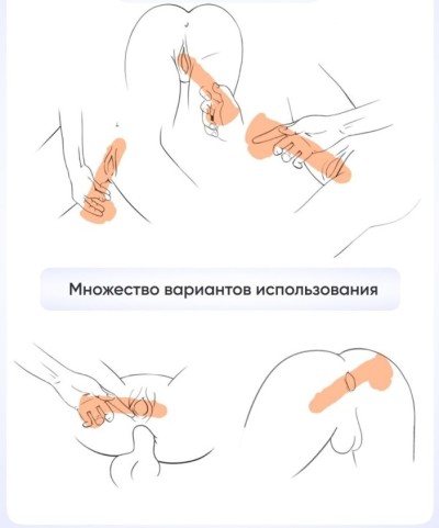 Реалистичный фаллоимитатор "Красавчик" L 21,5 см, ø 5,3 см - Фаллоимитатор для вагинального и анального использования