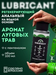 Sibirskiy Регенерирующий анальный лубрикант с ароматом луговых трав, 100 мл