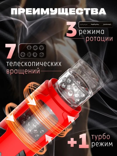 Автоматический мастурбатор "DARK KNIGH" - Автоматический мастурбатор "DARK KNIGH"
