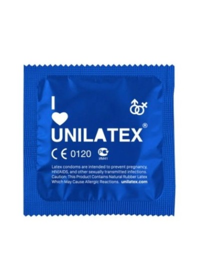 Презервативы "Unilatex" 3шт. с точками - Презервативы "Unilatex" 3шт. с точками