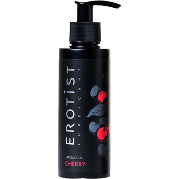Съедобное массажное масло "Erotist Massage Oil Cherry", 150 мл. - Съедобное массажное масло "Erotist Massage Oil Cherry"