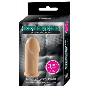 Насадка на пенис Extender Extension Condom, 9см. - Насадка на пенис Extender Extension Condom, 9см.