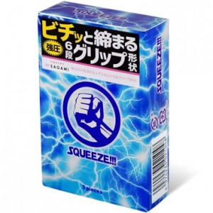 Презервативы "Sagami Xtreme Squeeze", 5 шт.