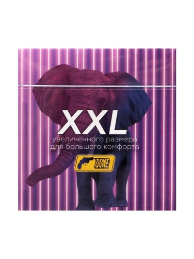 Презервативы увеличенного размера XXL 3 штуки  - Упаковка презервативов XXL 3 шт. для крупного размера