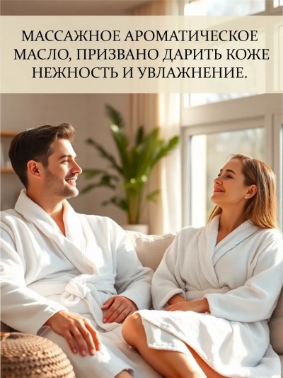 «Игра с огнем — Натуральное возбуждающее массажное масло с афродизиаками» - Увлажняющее и возбуждающее масло