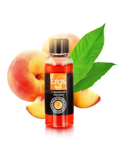 Массажное масло Eros sweet с ароматом персика, 50 мл - Массажное масло Eros sweet с ароматом персика, 50 мл