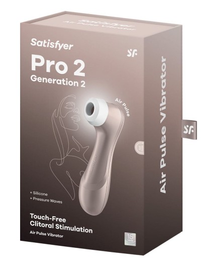 Вакуумно-волновой стимулятор клитора Satisfyer Pro 2 Generation 2 - Вакуумный стимулятор клитора Satisfyer Pro 2 Generation 2