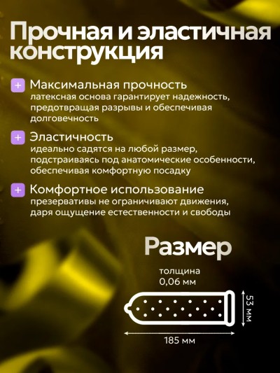 Презервативы с точками 3 шт - Презервативы с точками на фоне спальни