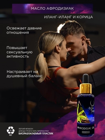 Масло-афродизиак для эротического массажа иланг-иланг, корица, пачули и ветивер, 50 мл. - Масло-афродизиак для эротического массажа иланг-иланг, корица, пачули и ветивер