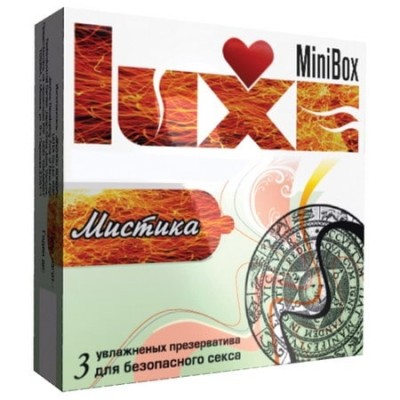 Презервативы Luxe "Мистика" (с пупырышками), 3 шт - презервативы
